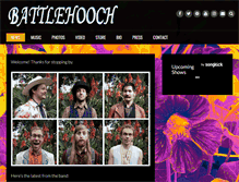 Tablet Screenshot of battlehooch.com